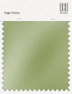 BUQIQI  Fabric Color Swatches -Sage Green