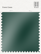 BUQIQI  Fabric Color Swatches -Forest Green