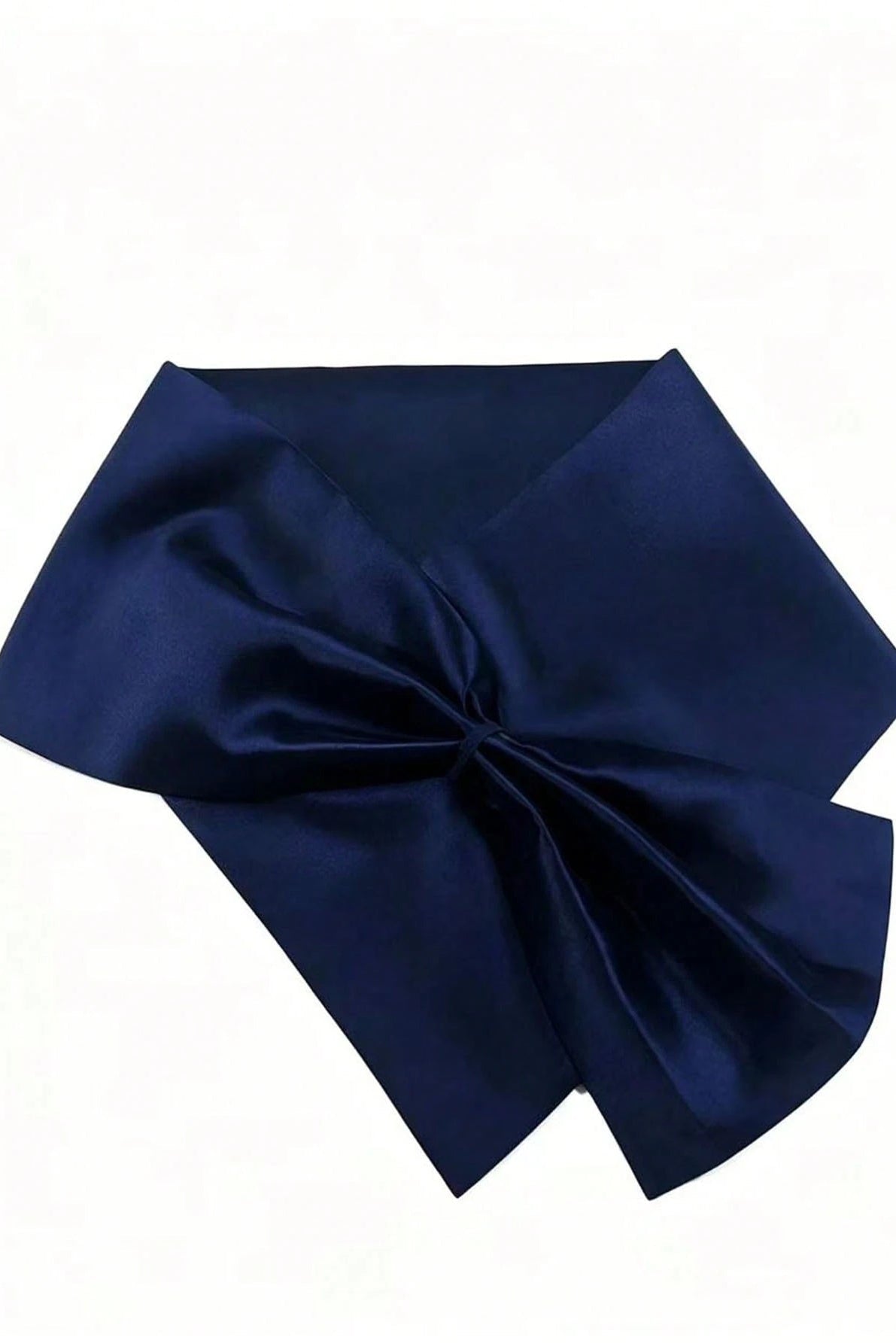 Luxury Satin Bow Wrap Formal Party Shoulder Shawl