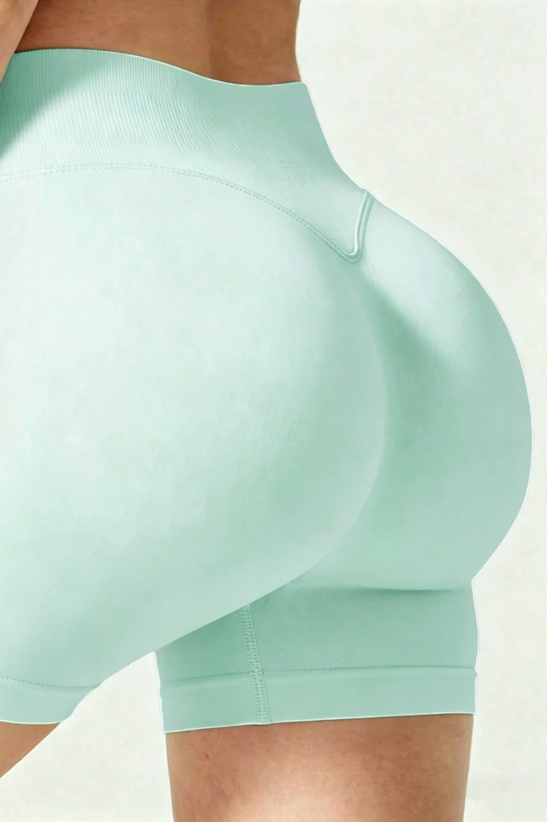 High Waist Ruched Butt Lift Anti Chafing Safety Shorts