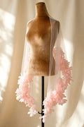 3D Floral Tulle Bridal Cape Wedding Shoulder Wrap