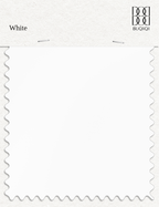BUQIQI  Fabric Color Swatches -White