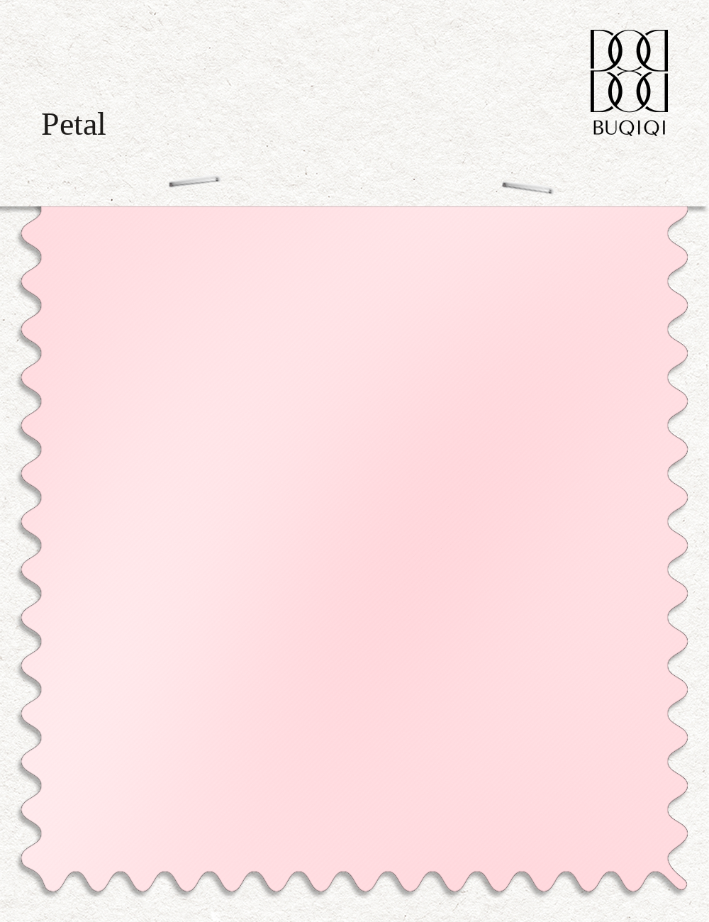 BUQIQI  Fabric Color Swatches -Petal