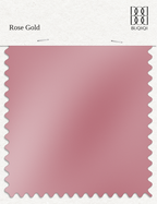 BUQIQI  Fabric Color Swatches -Rose Gold