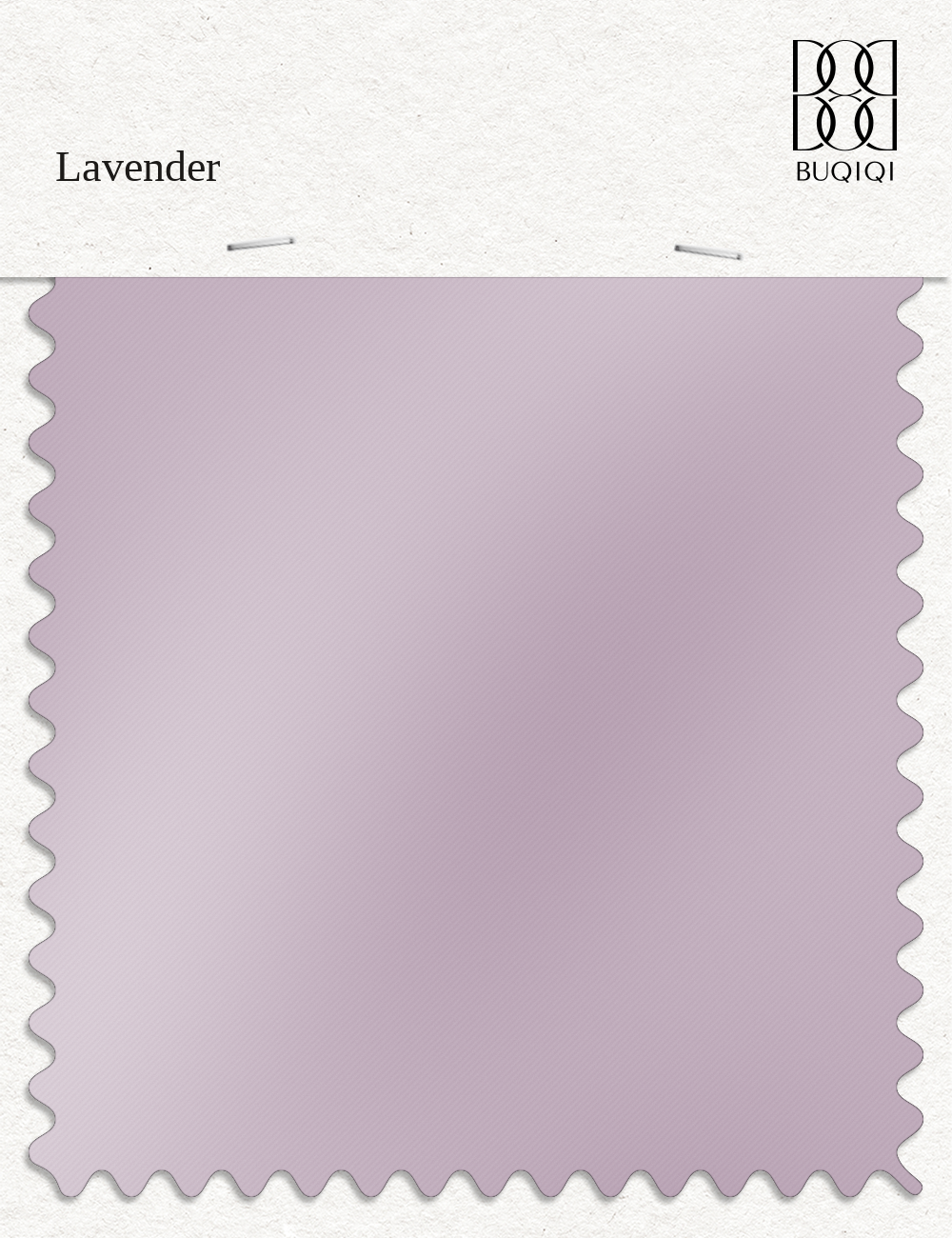 BUQIQI  Fabric Color Swatches -Lavender