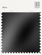 BUQIQI  Fabric Color Swatches -Black