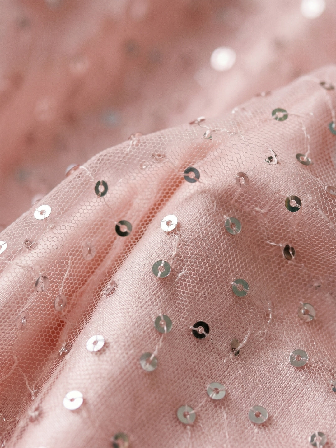 Blushing Pink Tulle A-Line Cowl Neck Back Zip Short Homecoming Dress with Sequins