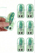 Mini Transparent Plastic Portable Sewing Kit Box