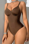 Double Layer Tummy Control Underwire Shaping Bodysuit