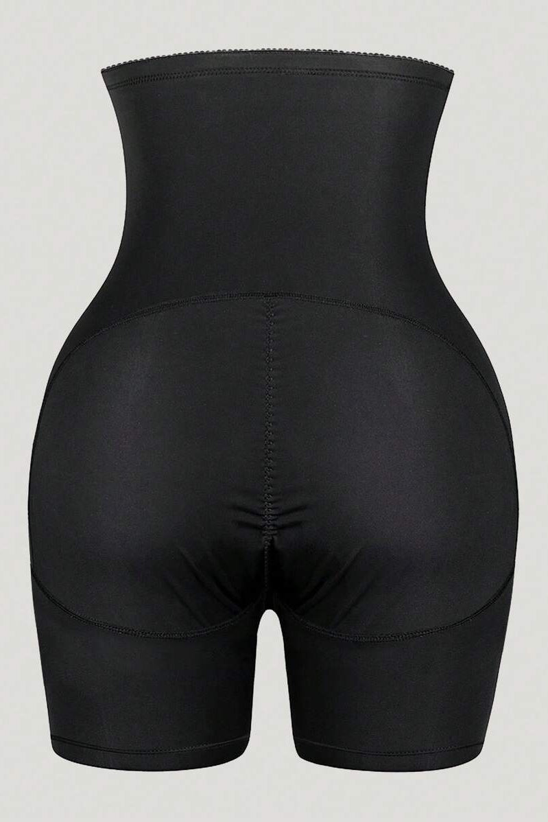 High Waist Hook Front Butt Lifting Shaping Shorts