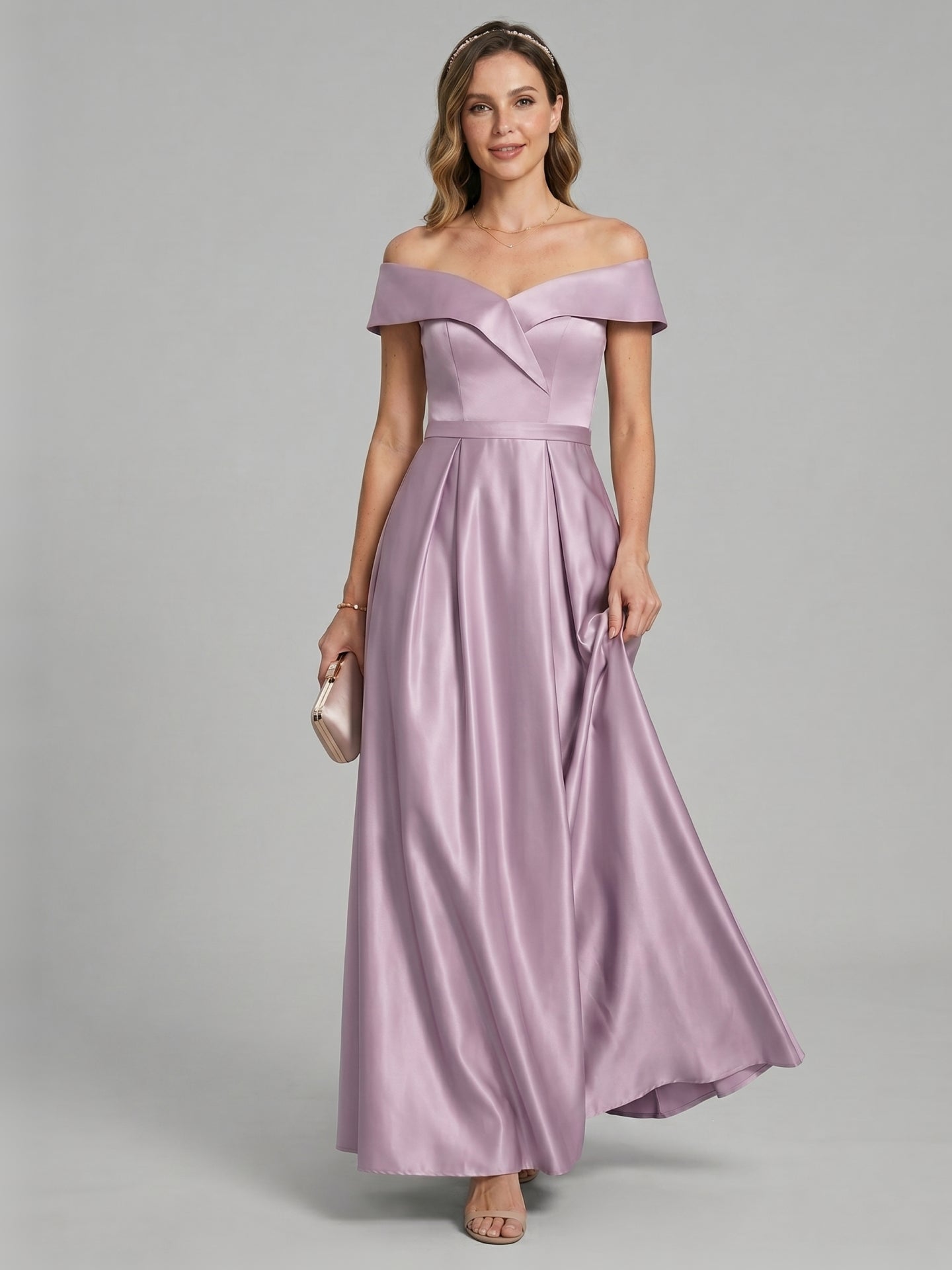 bridesmaid dresses swatches Style 21682 bridesofamerica Pls order quantity 1 Matte Satin Bridesmaid Dresses |