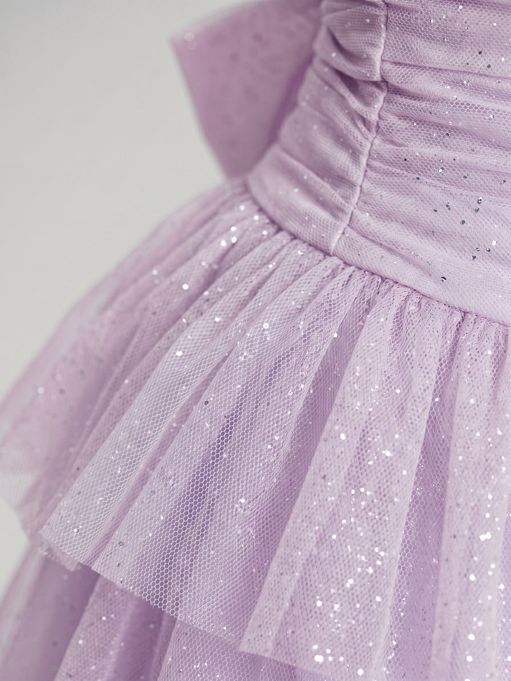 Lilac Tulle A-Line Sweetheart Backless Short Homecoming Dress with Pleating