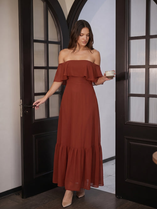 BUQIQI  Fabric Color Swatches -Rust