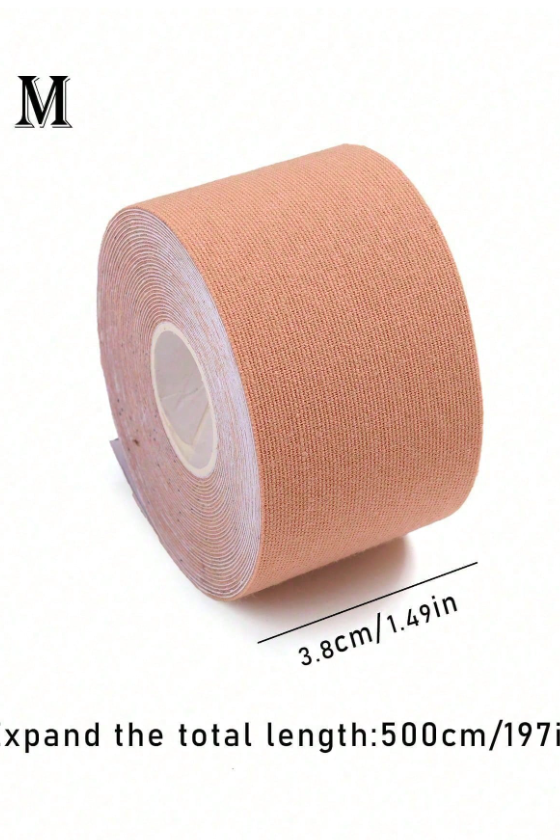 Skin Tone Elastic Breast Lift Body Support Tape Roll