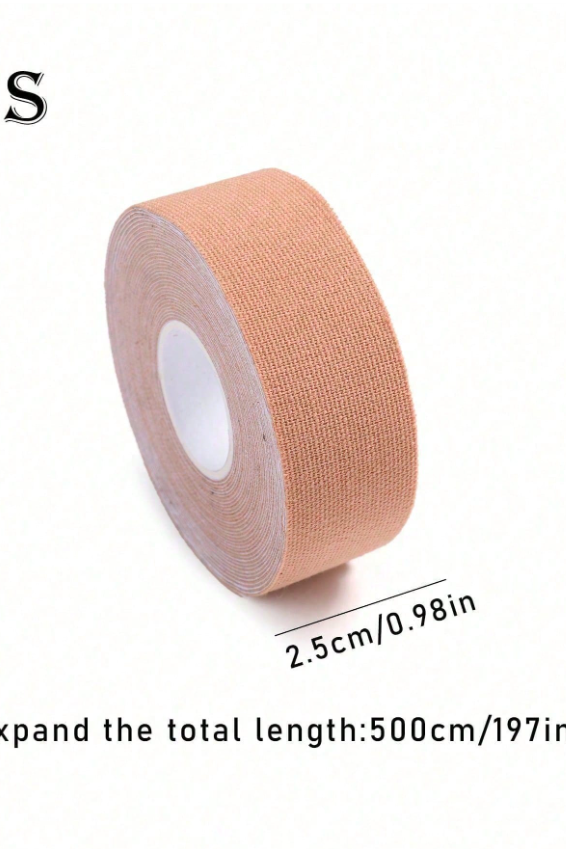 Skin Tone Elastic Breast Lift Body Support Tape Roll