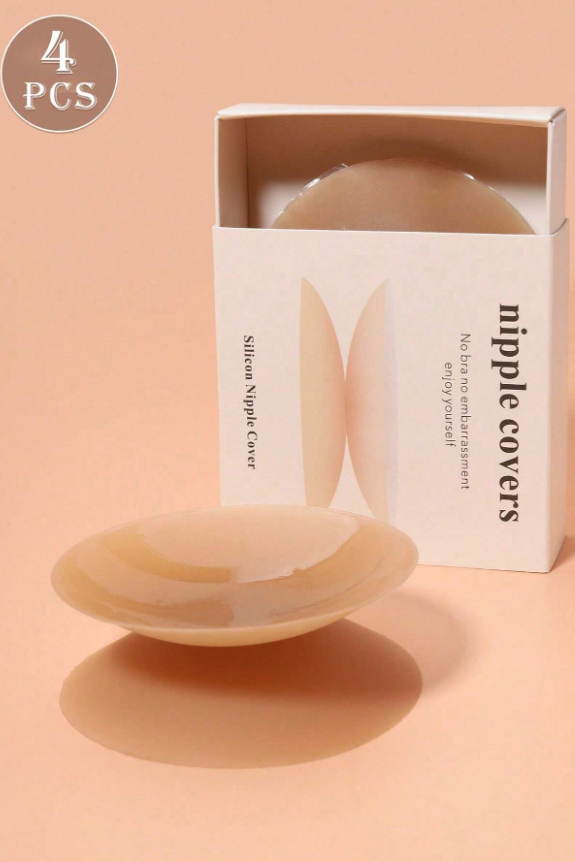 Reusable Invisible Silicone Nipple Pieces Set