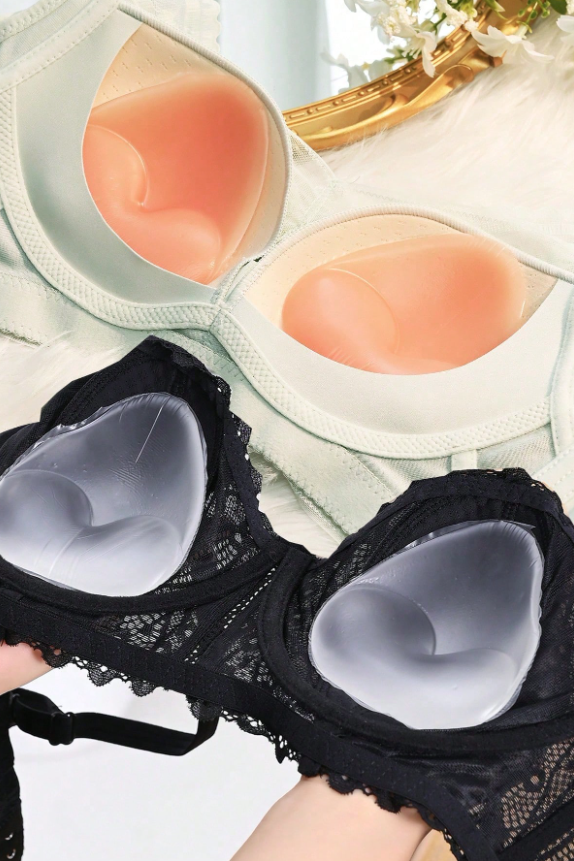 Waterproof Invisible Silicone Bra Inserts Pads 6 Pieces Set