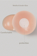 Reusable Invisible Silicone Nipple Covers with Storage Box