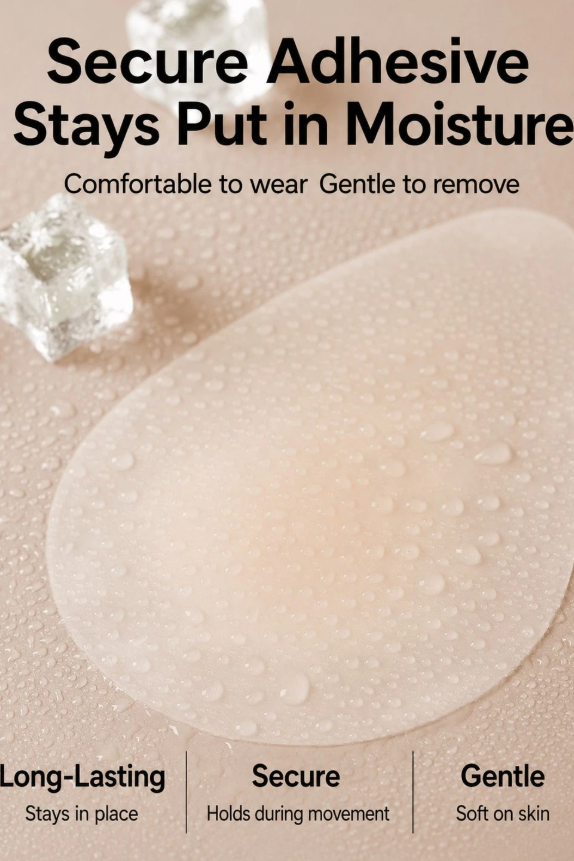 Teardrop Ultra Thin Reusable Adhesive Nipple Pasties