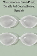Transparent Front Clip Adhesive Silicone Bra