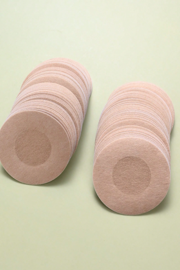 Disposable Flower & Round Invisible Nipple Pasties
