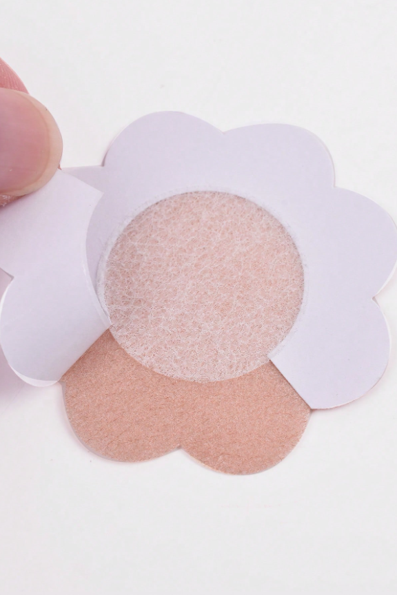 Disposable Flower & Round Invisible Nipple Pasties