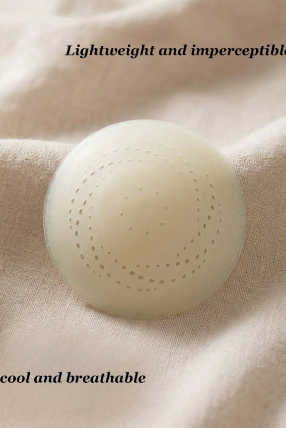 Breathable Perforated Reusable Silicone Nipple Covers