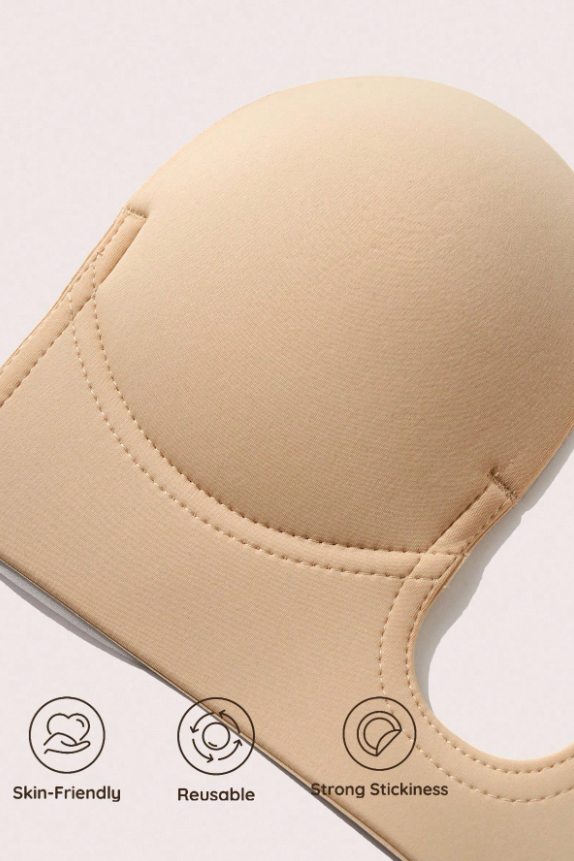 U-Shaped Deep V Reusable Self Adhesive Invisible Bra