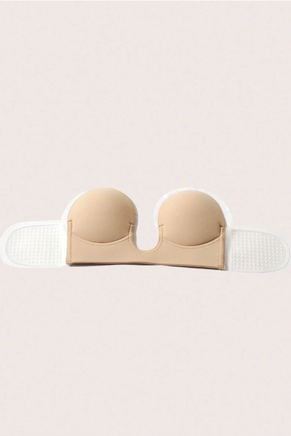 U-Shaped Deep V Reusable Self Adhesive Invisible Bra