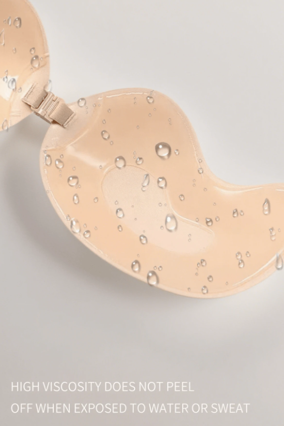 Mango Shape Front Clip Reusable Adhesive Invisible Bra
