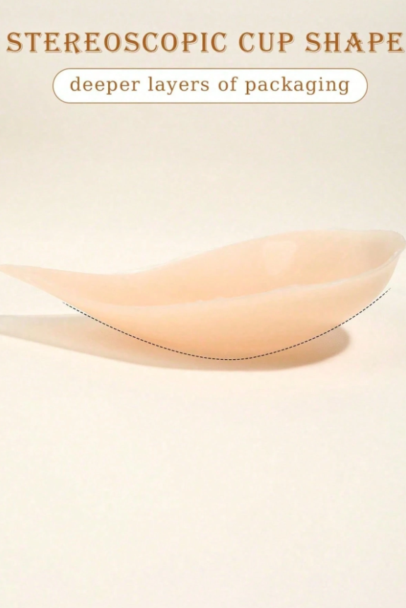 Teardrop 3D Cup Reusable Adhesive Silicone Invisible Bra
