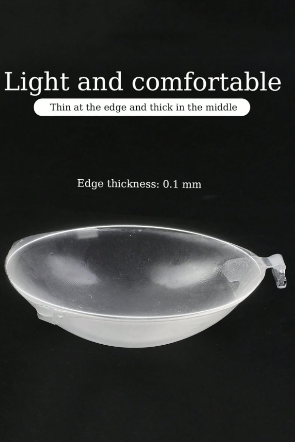 Transparent Front Clip Silicone Invisible Strapless Bra