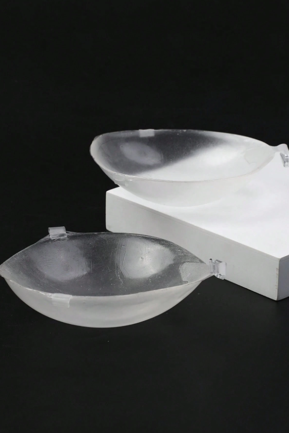 Transparent Front Clip Silicone Invisible Strapless Bra