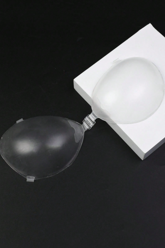 Transparent Front Clip Silicone Invisible Strapless Bra