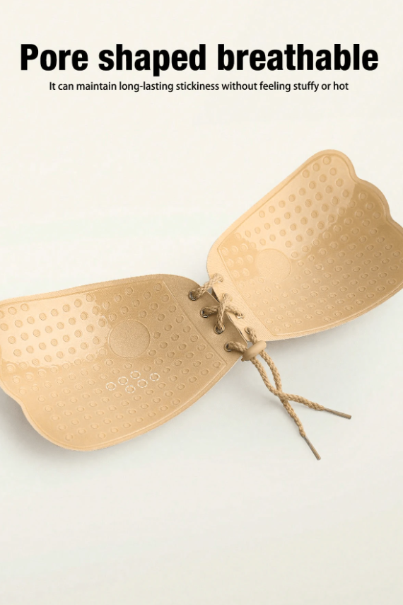 Lace-Up Adjustable Breathable Self Adhesive Invisible Bra