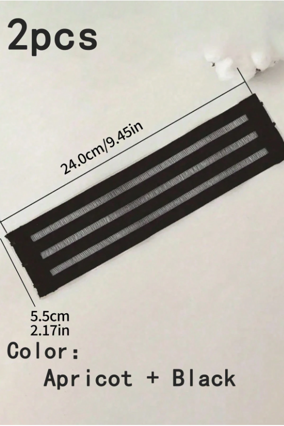 4 Stripe Hollow Elastic Bra Extender