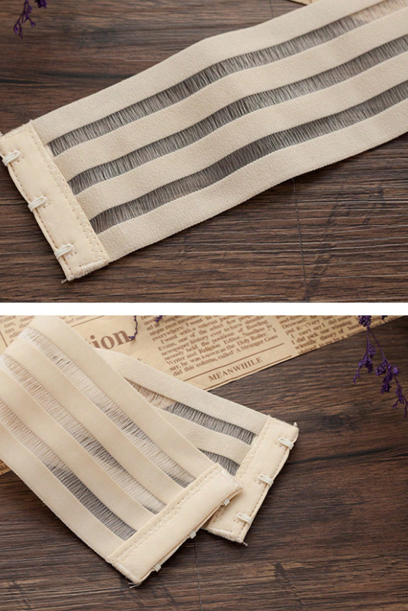 4 Stripe Hollow Elastic Bra Extender