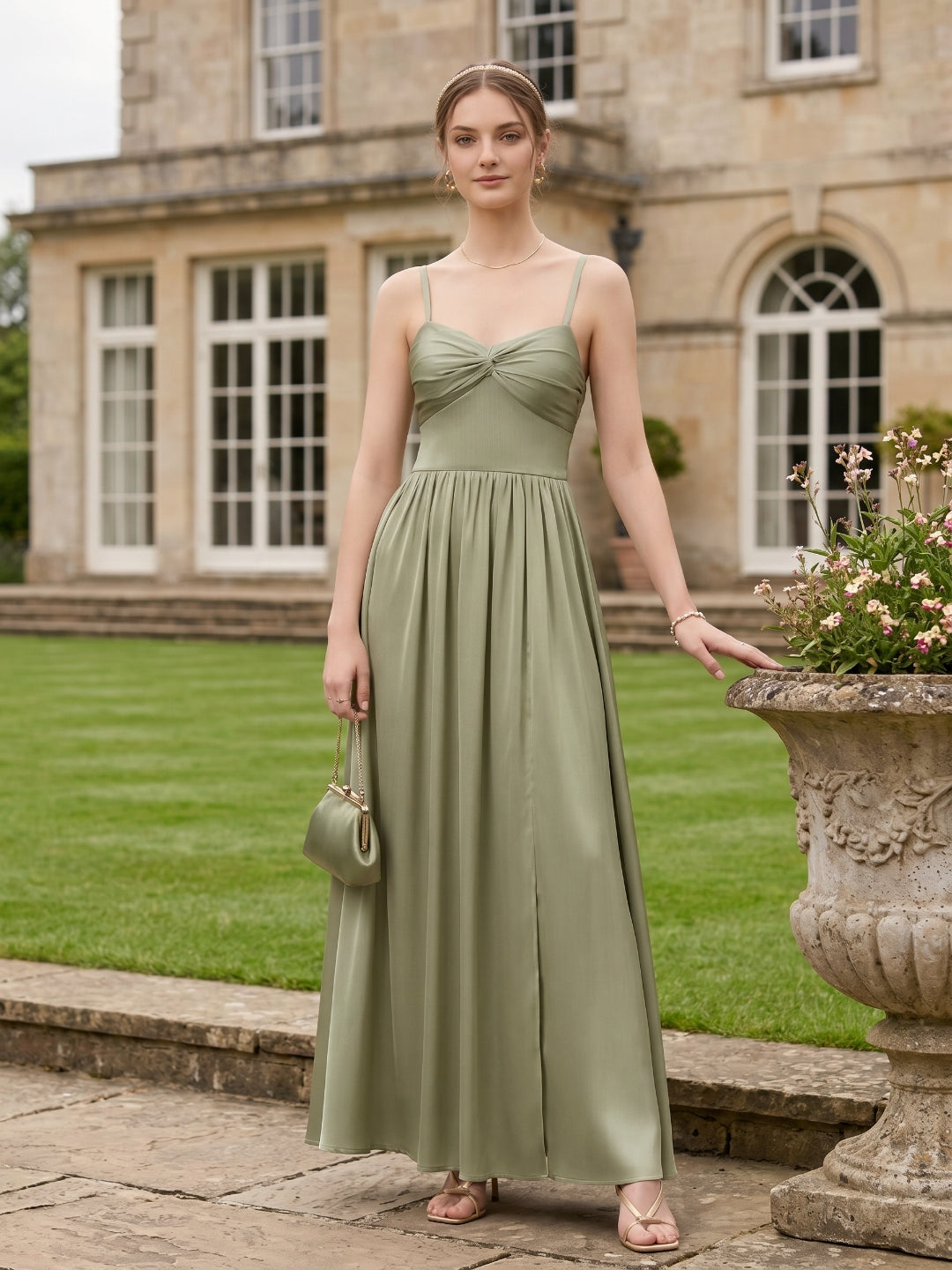 BUQIQI  Fabric Color Swatches -Sage Green