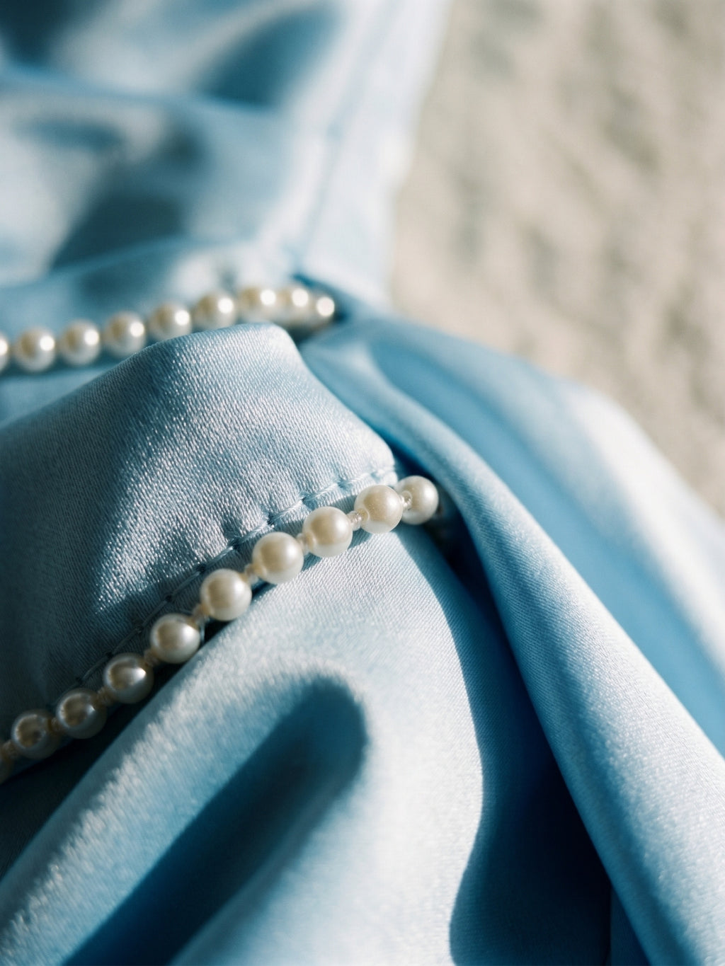 Sky Blue Satin Column Straight Neck Lace-Up Back Short Homecoming Dress with Pleating